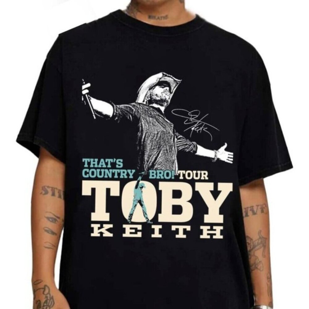 Toby Keith Tour T-Shirt Thats Country Bro Country Music Fan Tee 89